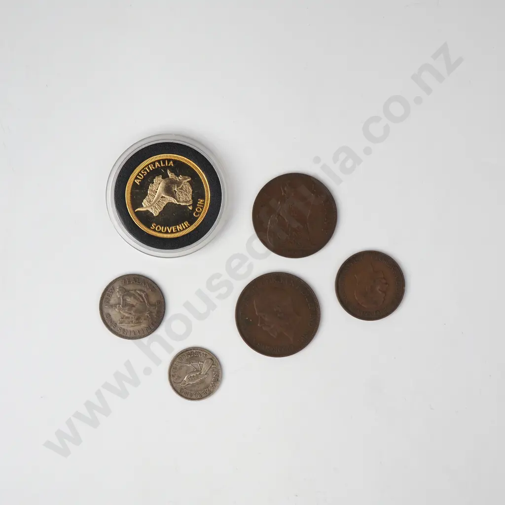 Assorted Interesting Coinage incl 50 % Silv NZ Coins Image 1++