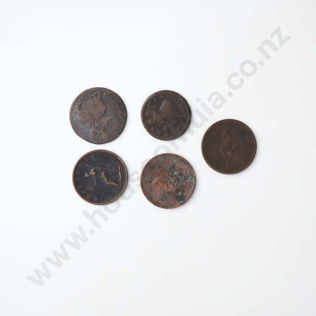 Assorted Lot of Interesting Bronze Coinage - Older Image 1++