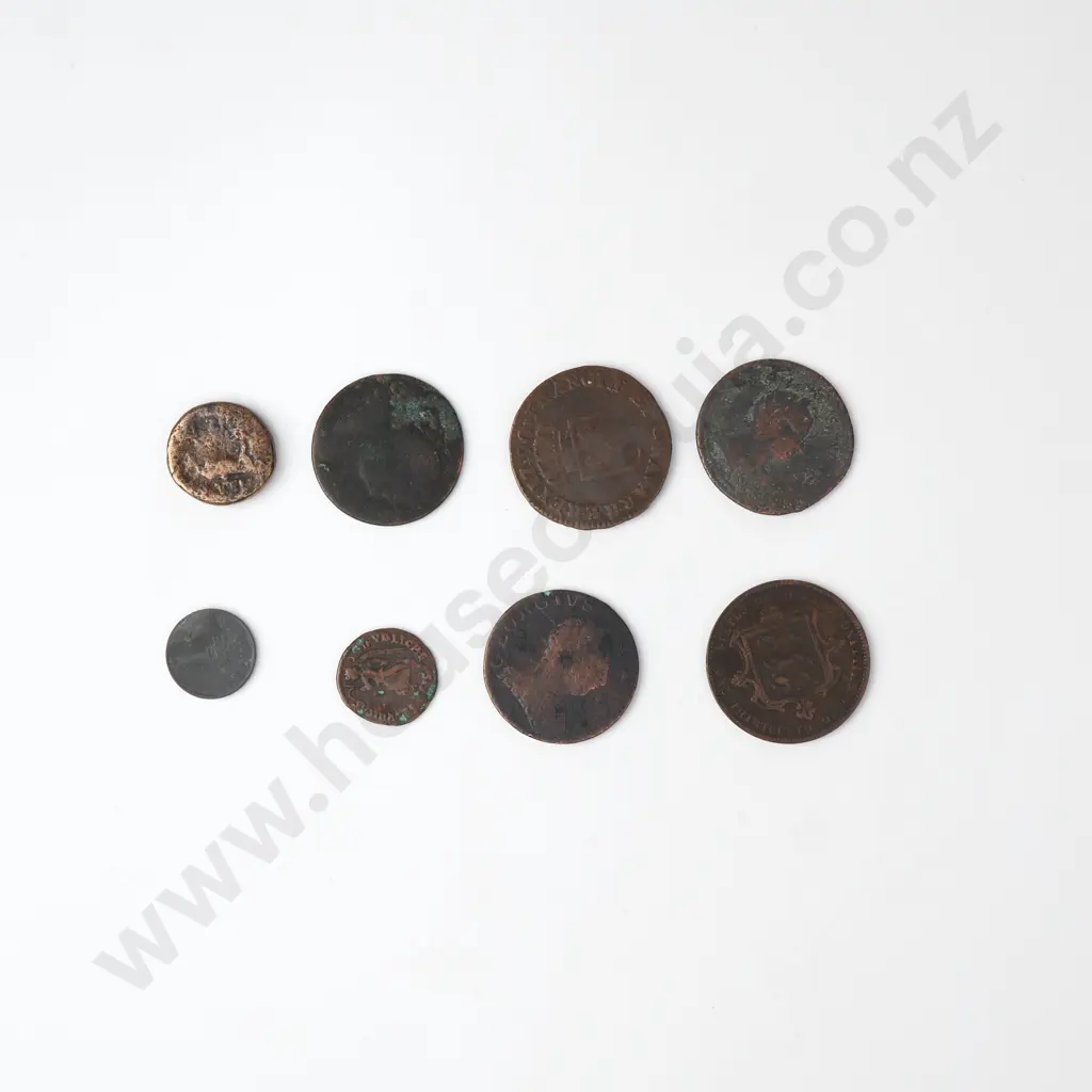 Interesting Lot of Older Bronze Coinage Image 1++