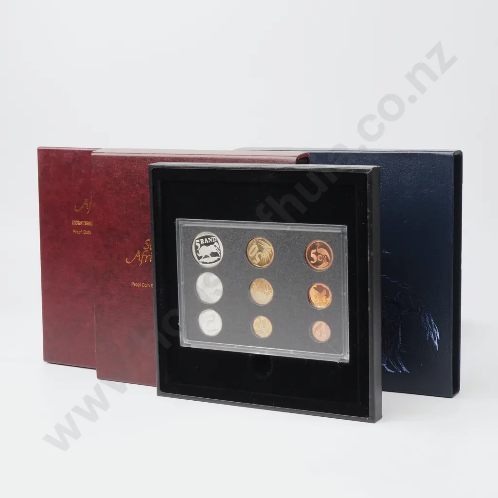 3 x South Africa proof coin sets – 1994 – 1996 ( 9 coins each ) Image 1++