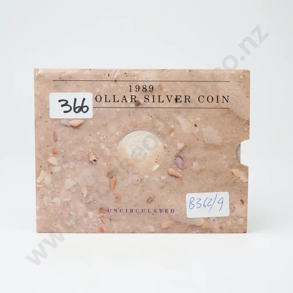 1989 Australia UNC Ten Dollar Silver Coin Image 1++