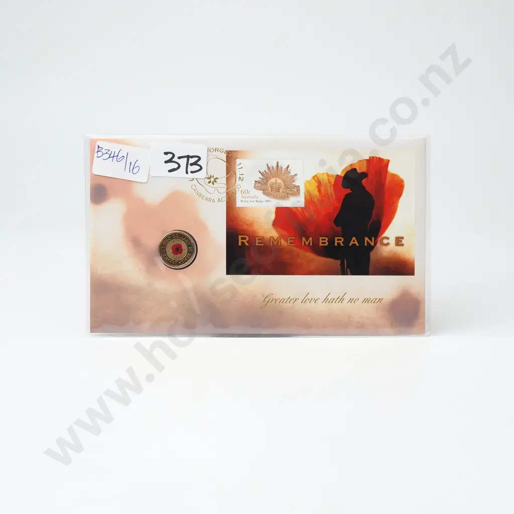 2012 Australian Anzac Poppy Two Dollar Coin UNC Set  Image 1++