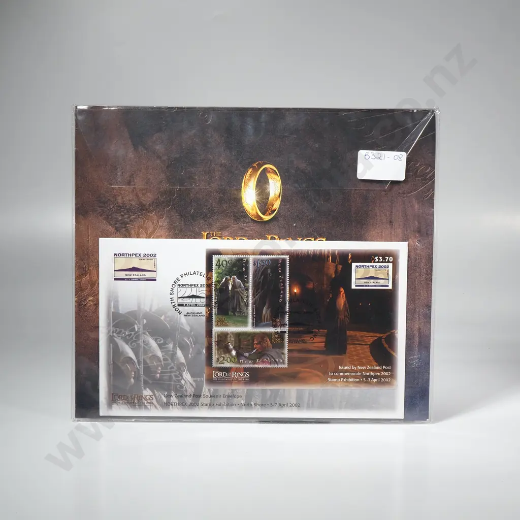 Lord of The Rings 'The Two Towers' 2002 Folio w First Day Cover & Lord of the Rings Northpex 2002 First Day Cover Image 1++
