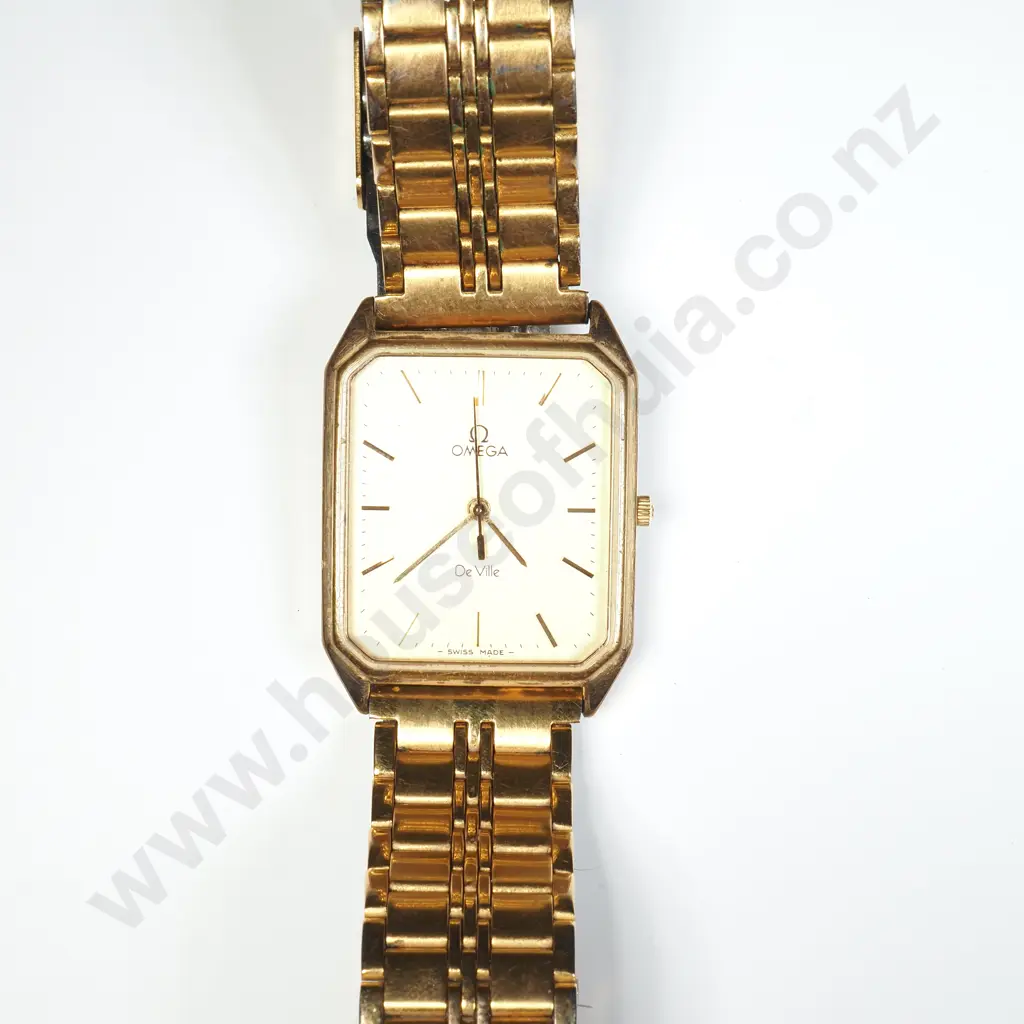 Vintage Omega De Ville Quartz Gents Wristwatch Image 1++