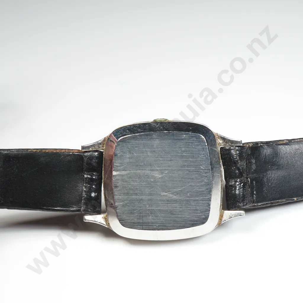 Omega De Ville Quartz  Wristwatch w Square Stainless Steel Image 1++