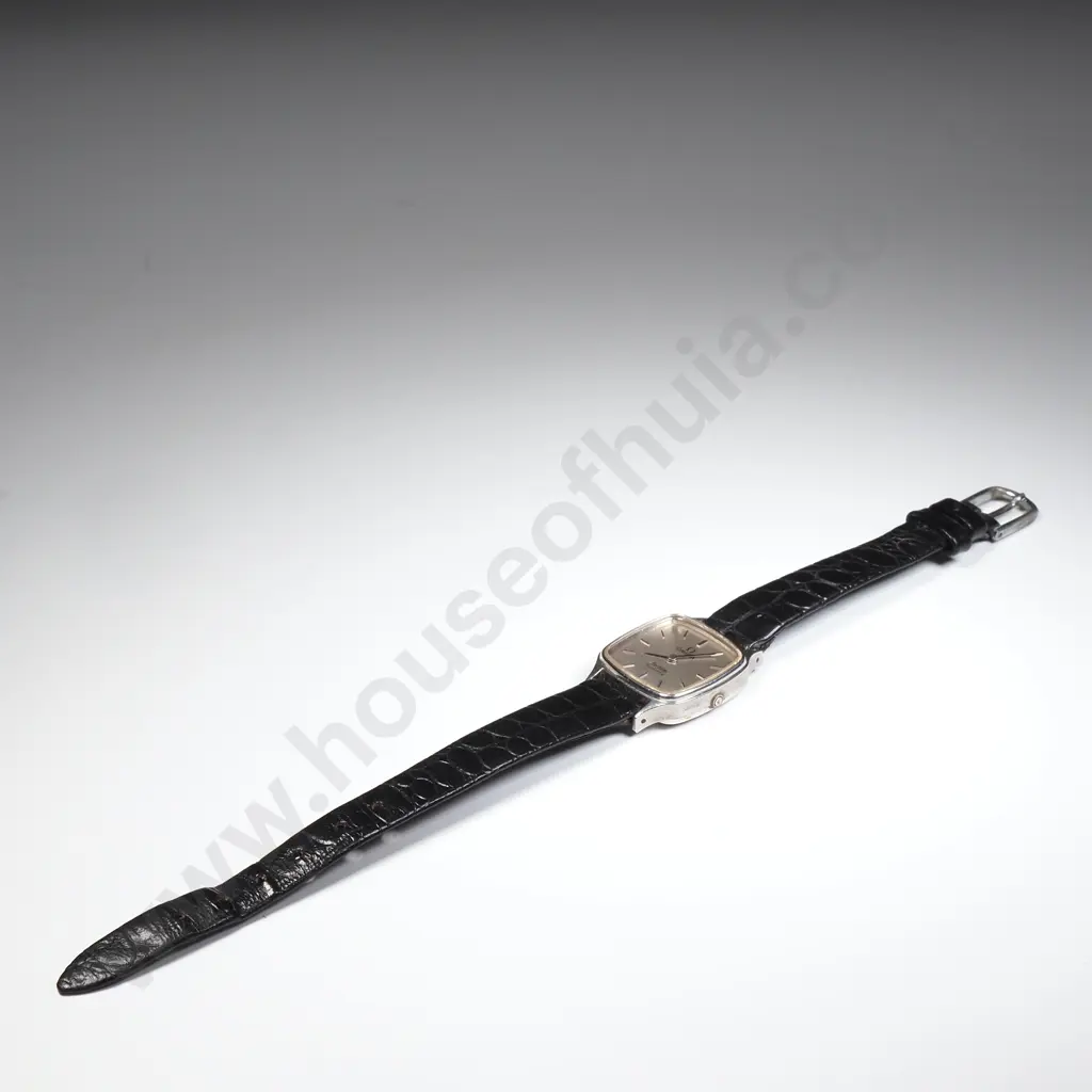 Omega De Ville Quartz  Wristwatch w Square Stainless Steel Image 1++