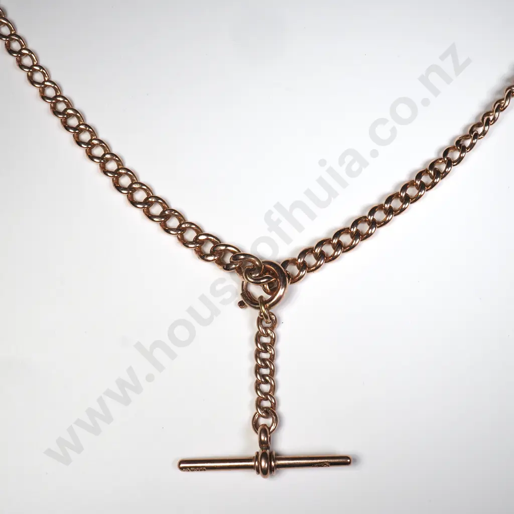 Magnificent Antique 9ct Gold Fob Chain Image 1++