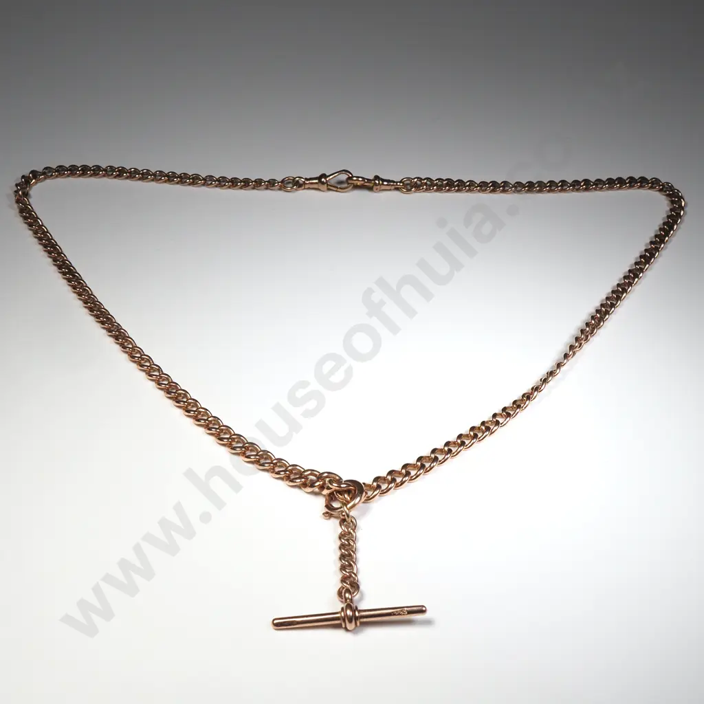 Magnificent Antique 9ct Gold Fob Chain Image 1++