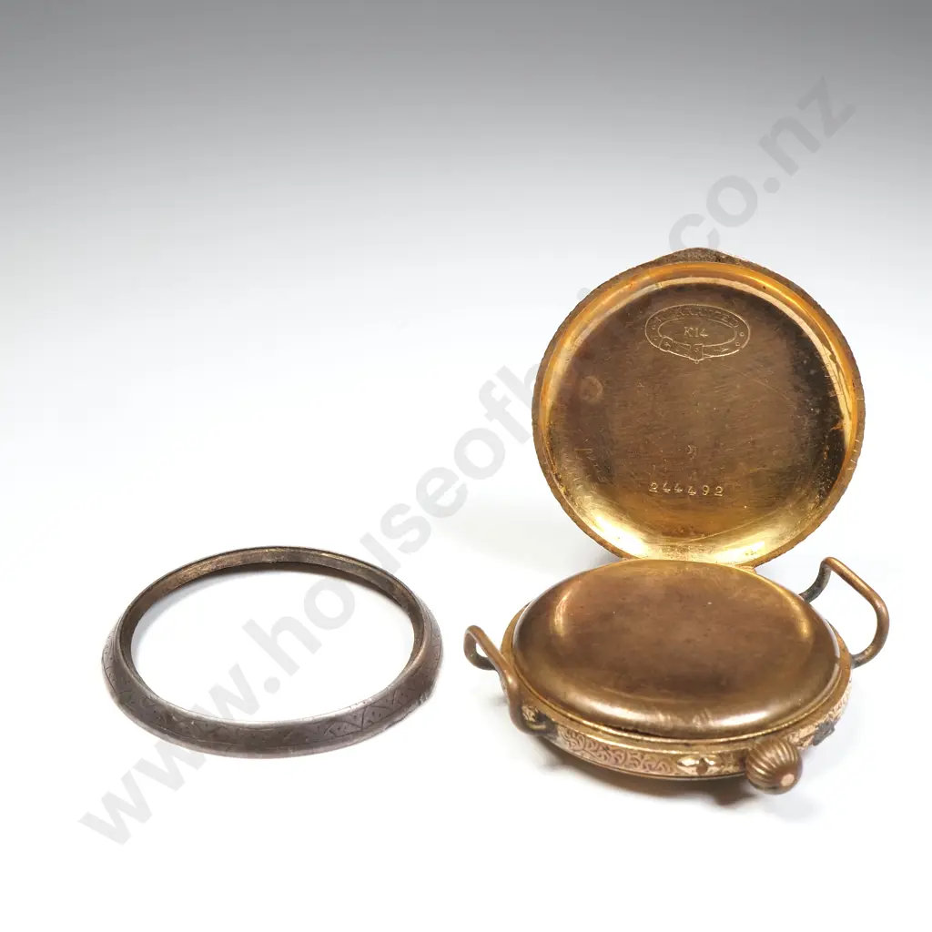 14ct Gold Wristwatch / Pocket watch Conversion A/F Image 1++