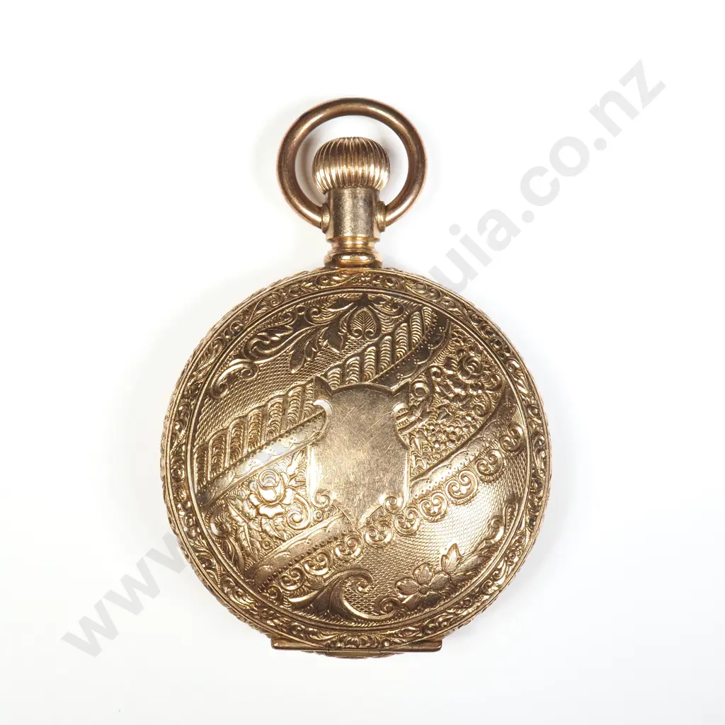 Rolled Gold Elgin Pocket Watch Image 1++
