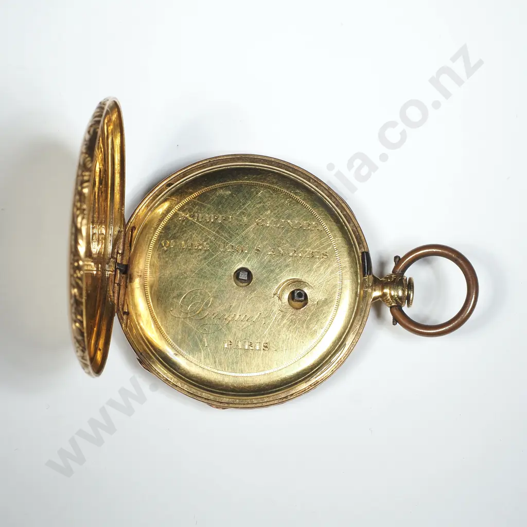 18ct Gold Swiss "Breguet" Pocket Watch A/F - Likely Late 18th/ Early 19th Century Image 1++