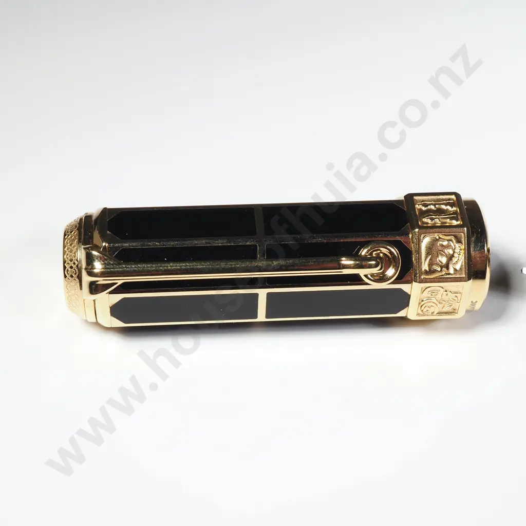 Mont Blanc "William Shakespeare" Limited Edition Cased Fountain Pen w 18ct Gold Nib Image 1++