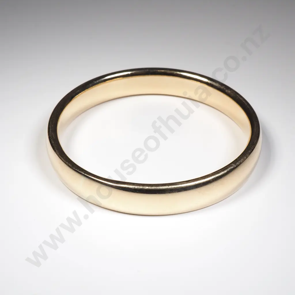 9ct Gold Silver Filled Bangle w Valuation for $10,000 Image 1++