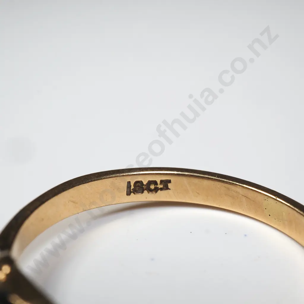 18ct Gold Diamond Solitaire Ring w Valuation for $4,755 Image 1++