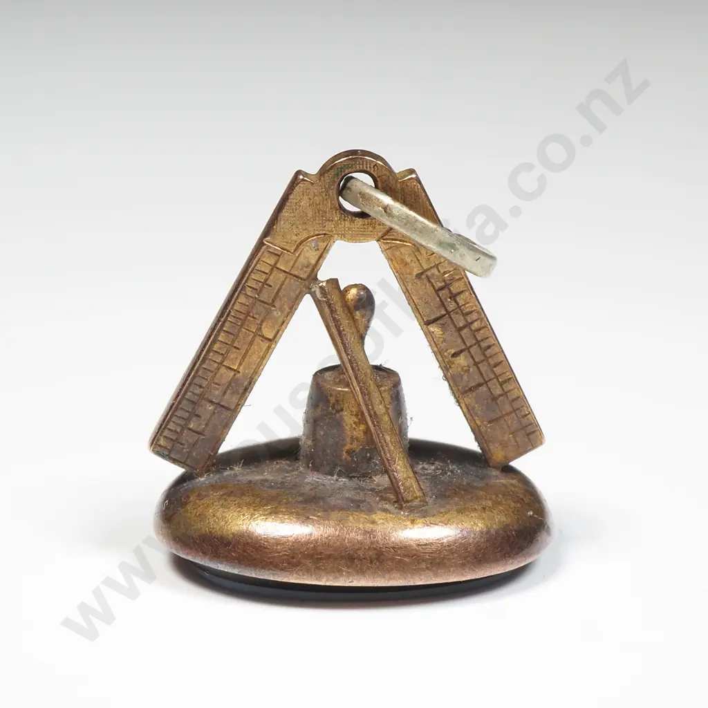 Antique Masonic Seal Image 1++