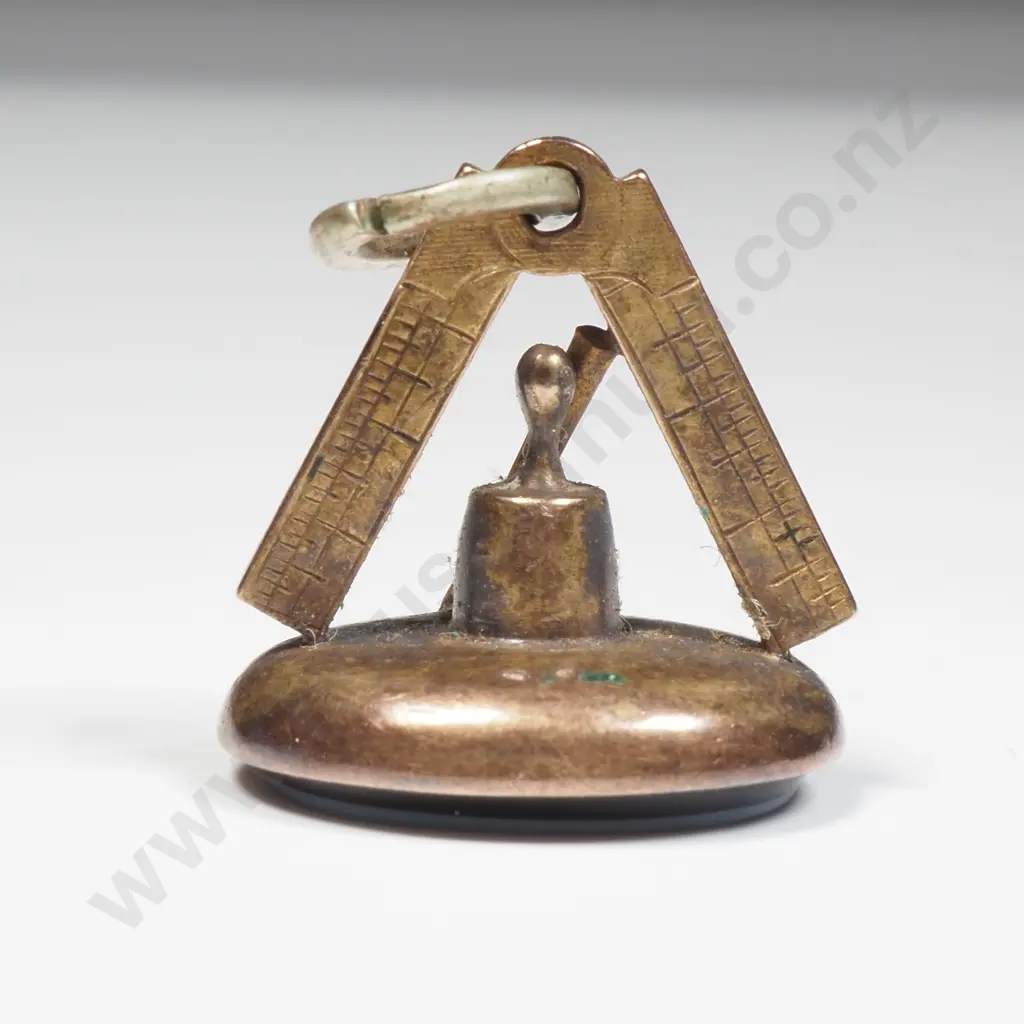 Antique Masonic Seal Image 1++