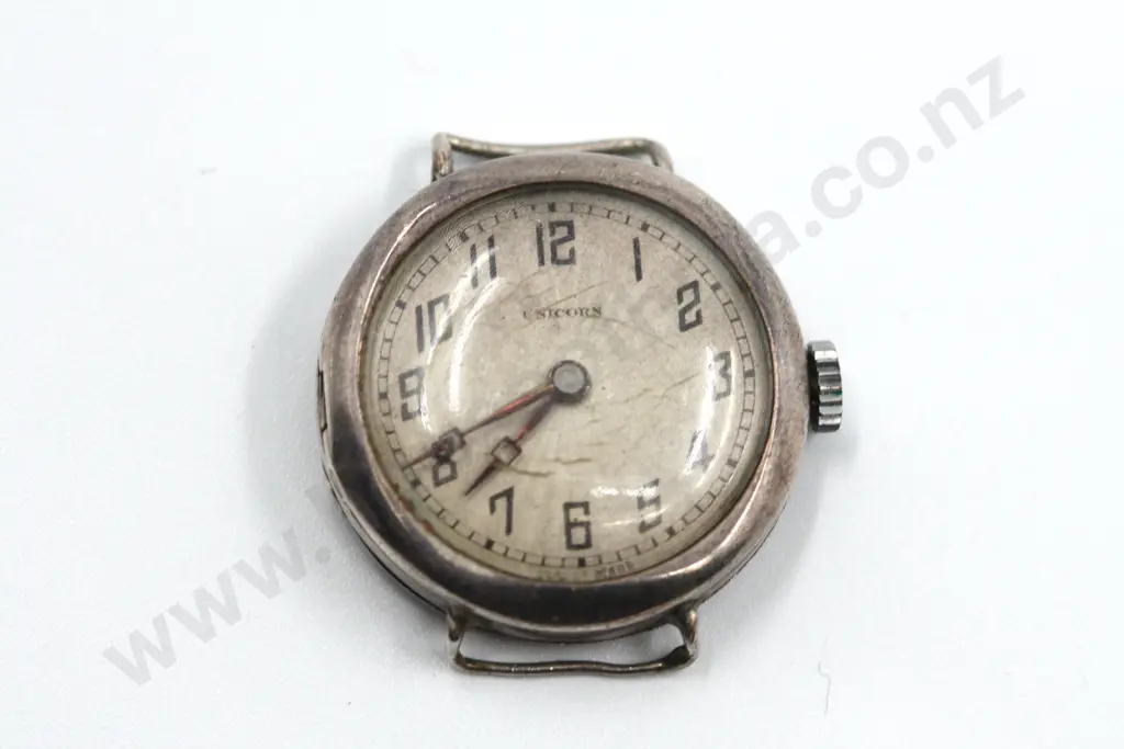 Sterling Silver "Unicorn" Wrist Watch Image 1++