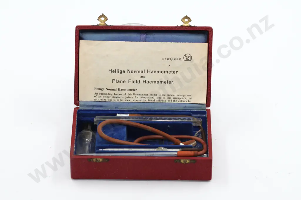 Hellige Normal Haemometer in Red Box  Image 1++