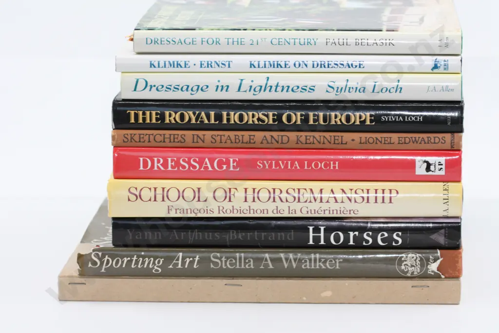 Nine Horse Related Coffee Table Books Image 1++