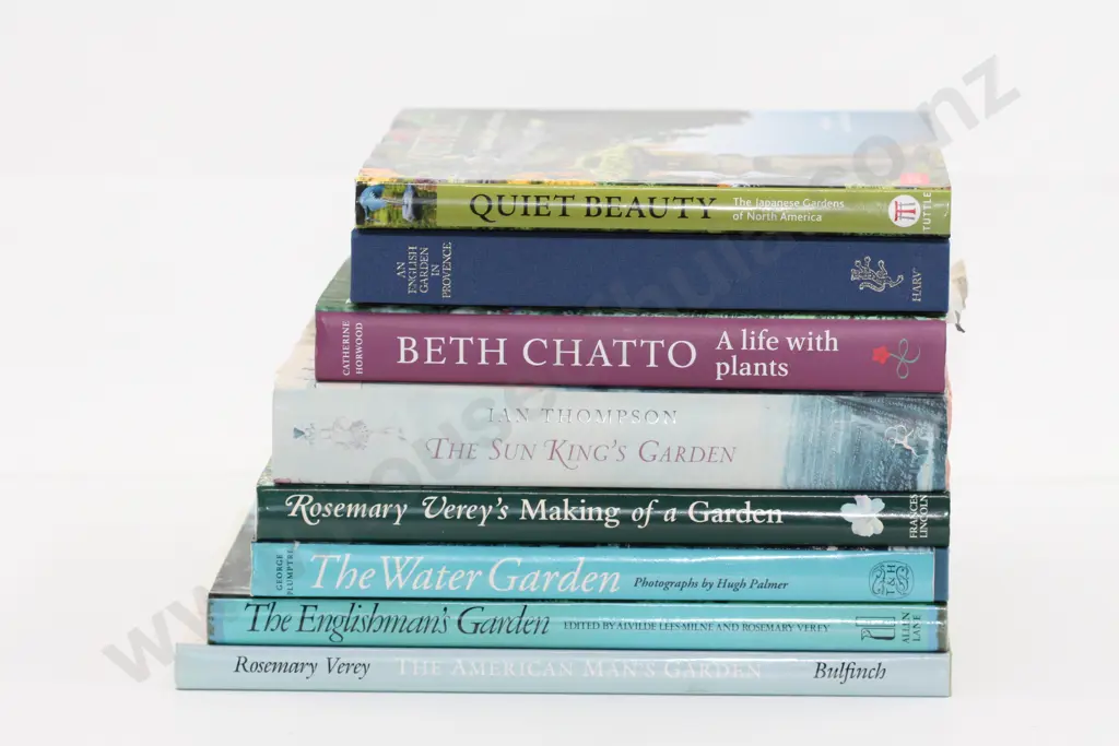 Eight Gardening Related Coffee Table Books Image 1++