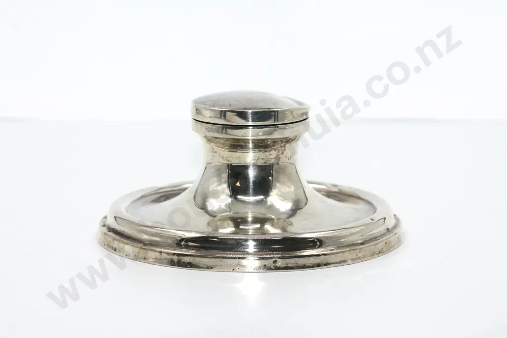 Sterling Silver Inkwell Image 1++