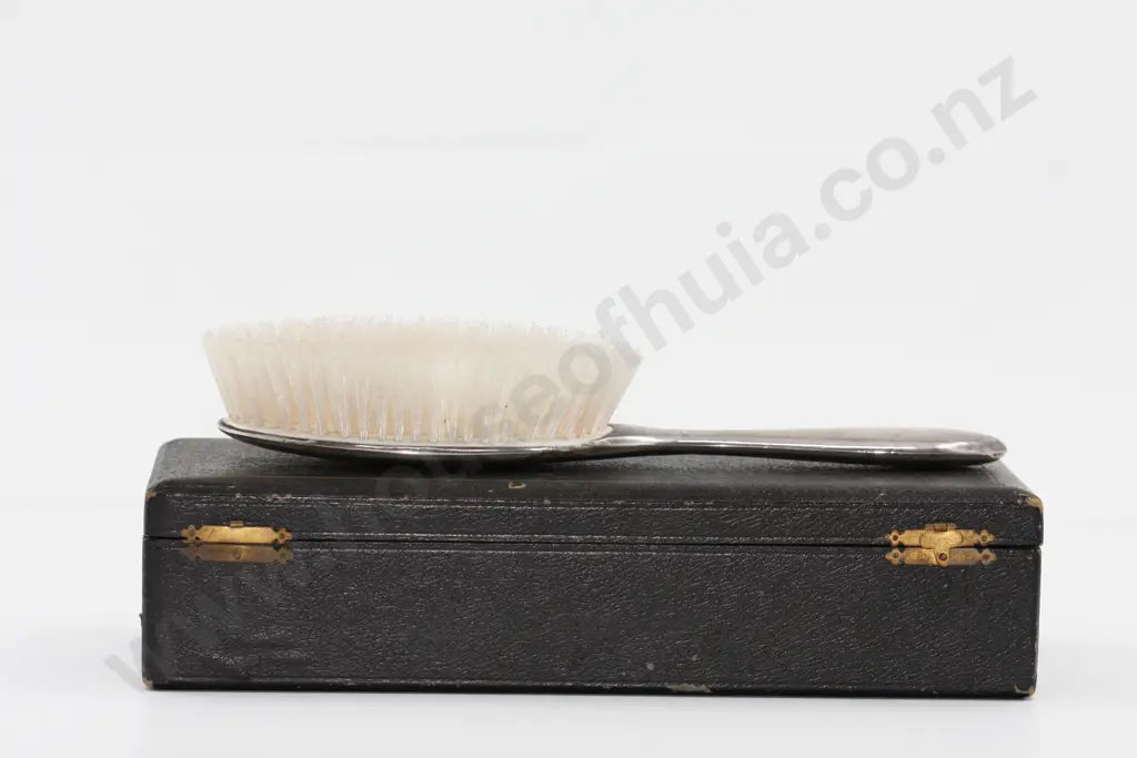 Sterling Silver Brush in Box Image 1++
