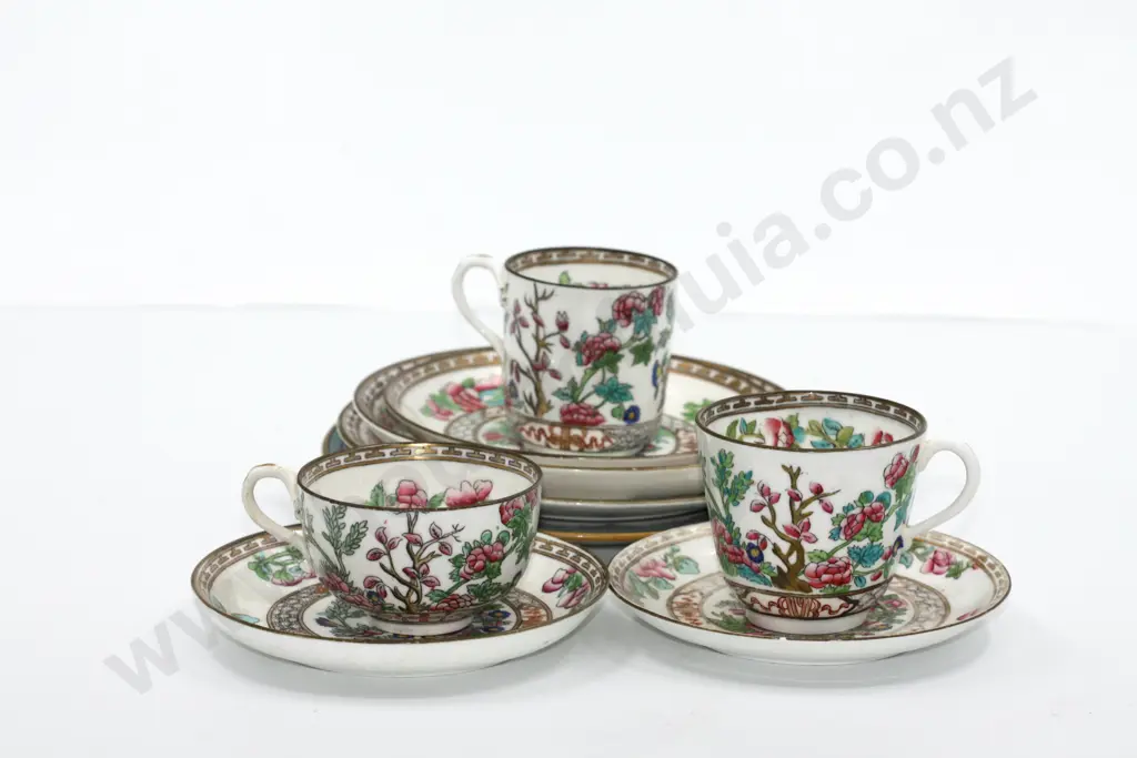Collection of China with Indian Treeware Design Image 1++
