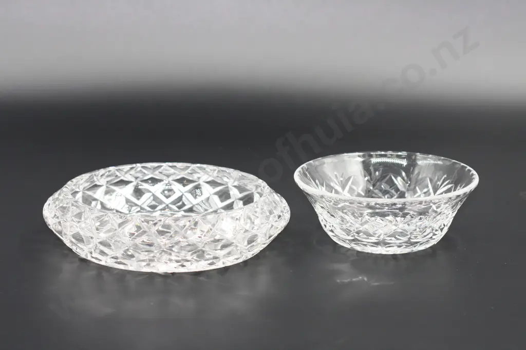 Two Cut Crystal Bowls Image 1++