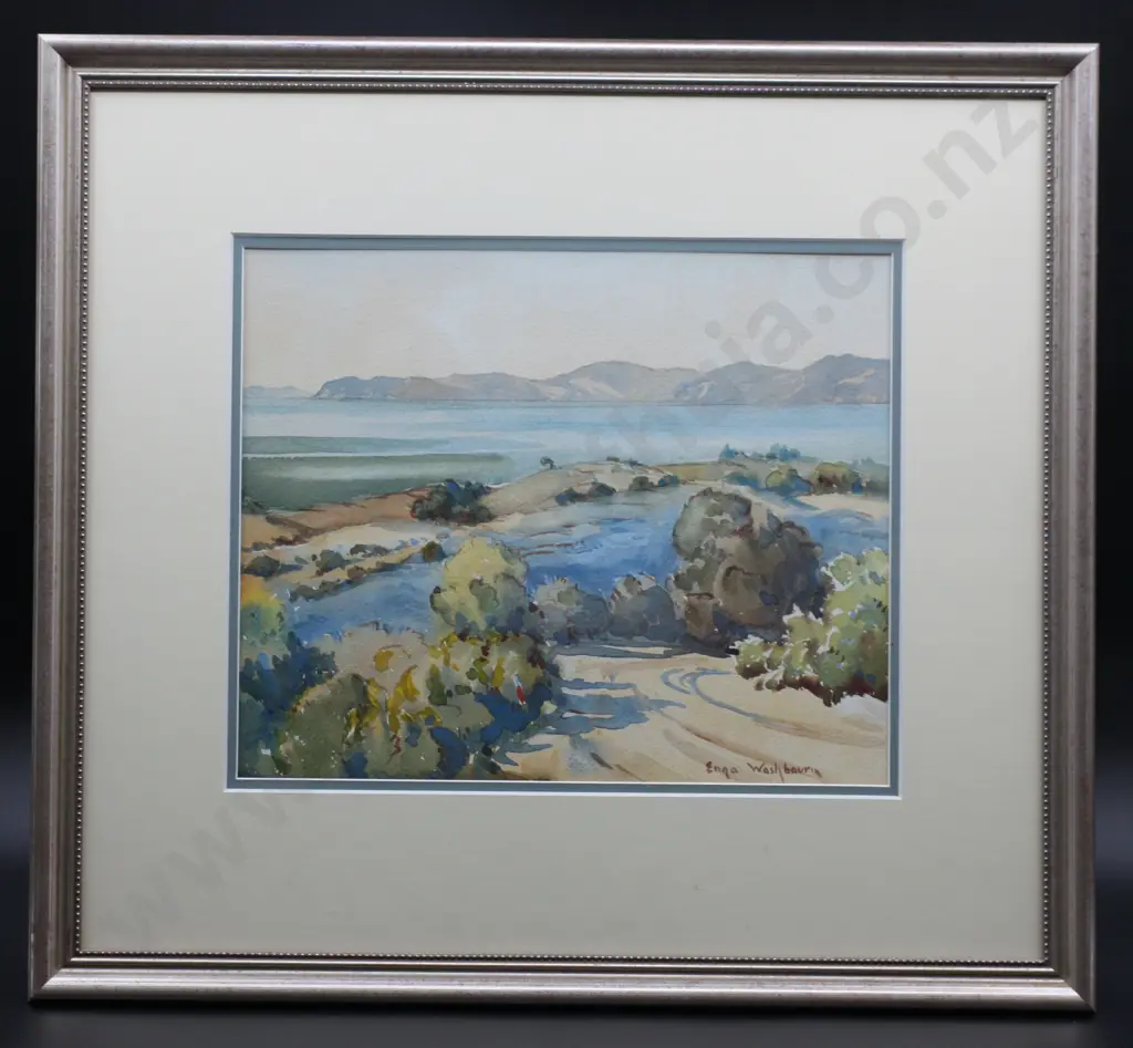 "Enga Washbourn" Landscape Watercolour Image 1++
