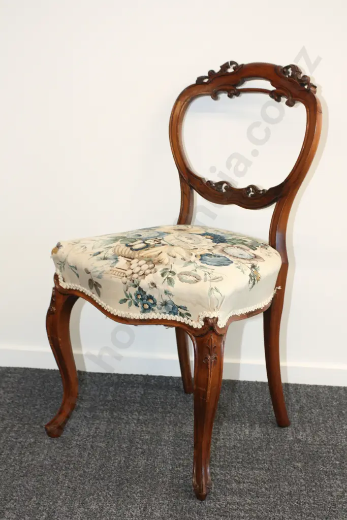 Antique Balloon Back Chair Image 1++