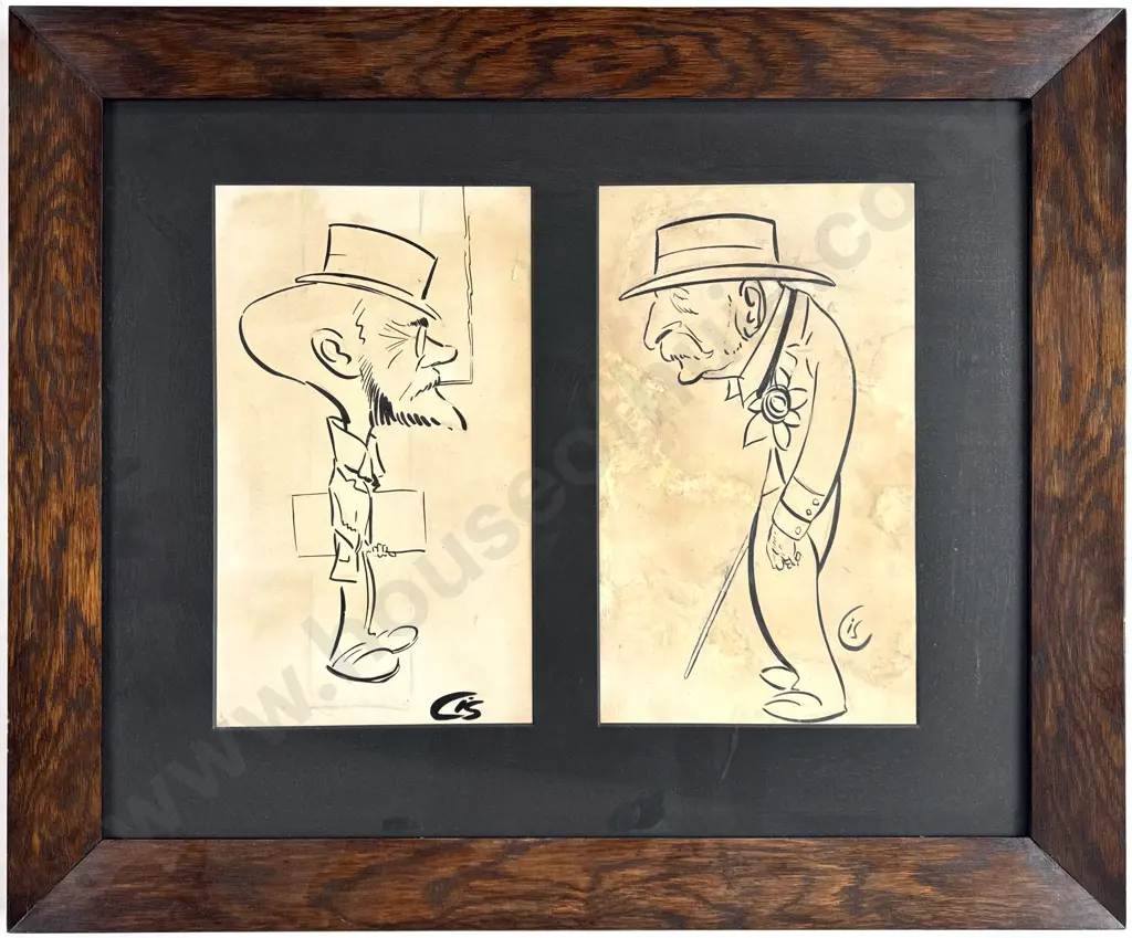 Cartoon Pair - Felt Pen Image 1++