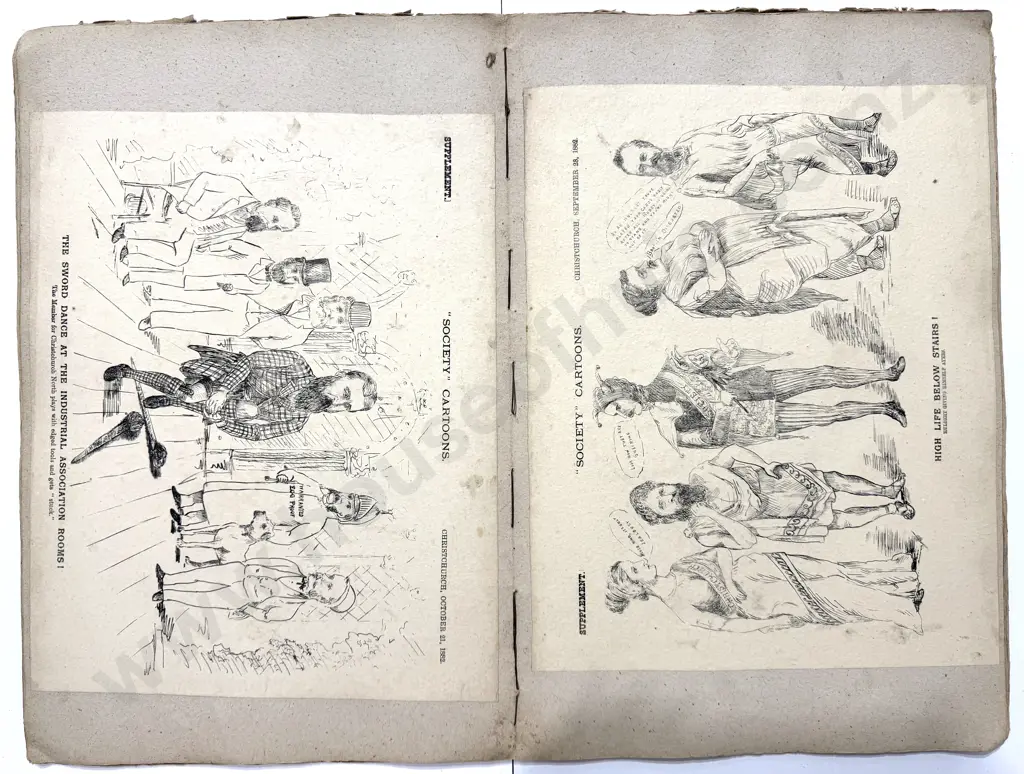 A Scrapbook of Supplement Cartoons - Christchurch Press Image 1++