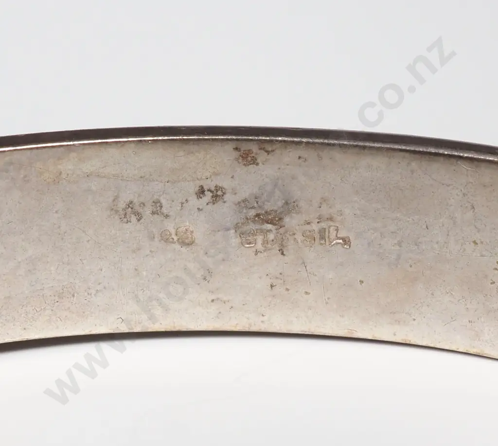 Sterling Silver Hinged Bracelet Image 1++