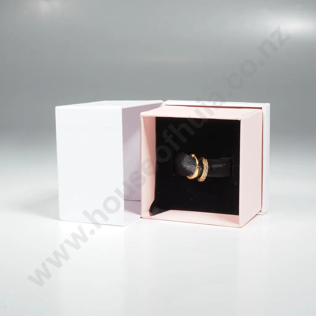 Cased Pandora G/P Earrings w Receipt for $111 Image 1++