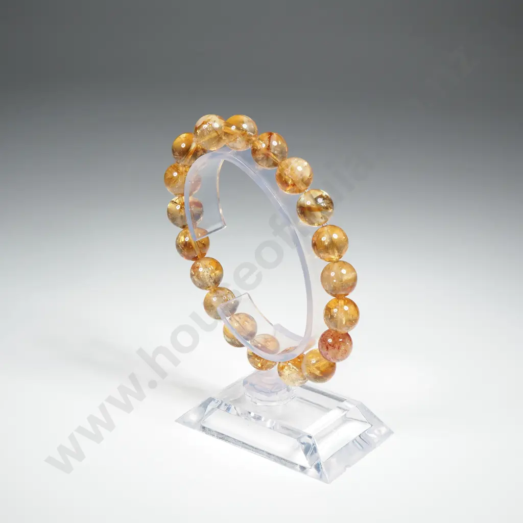 Citrine Beaded Bracelet Image 1++