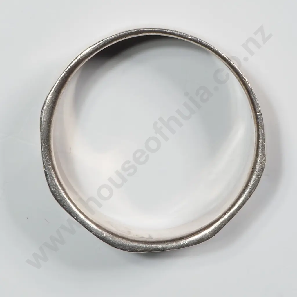 Sterling Silver Paua Shell Ring Image 1++