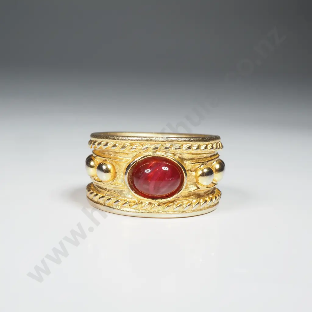 Fancy Costume Gold Plate Ring Image 1++
