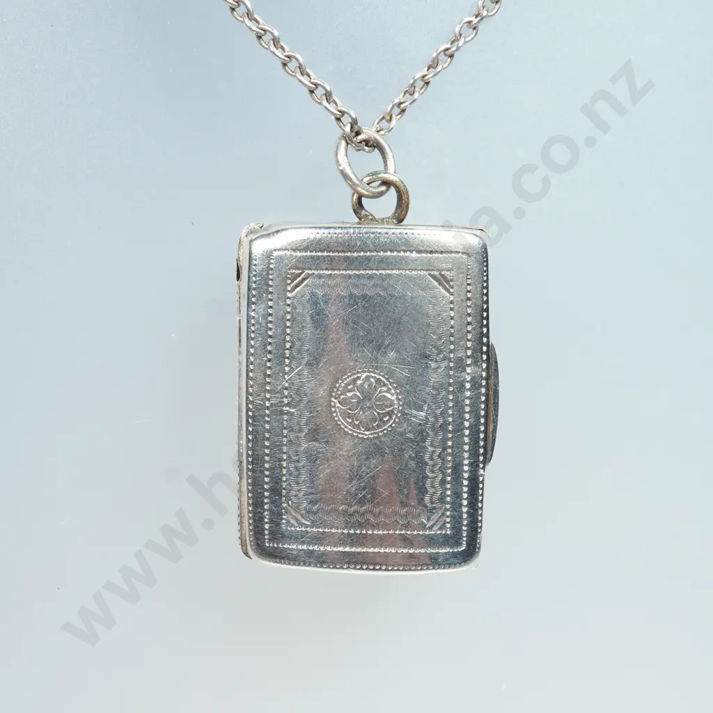 Antique Sterling Silver Vinaigrette Image 1++