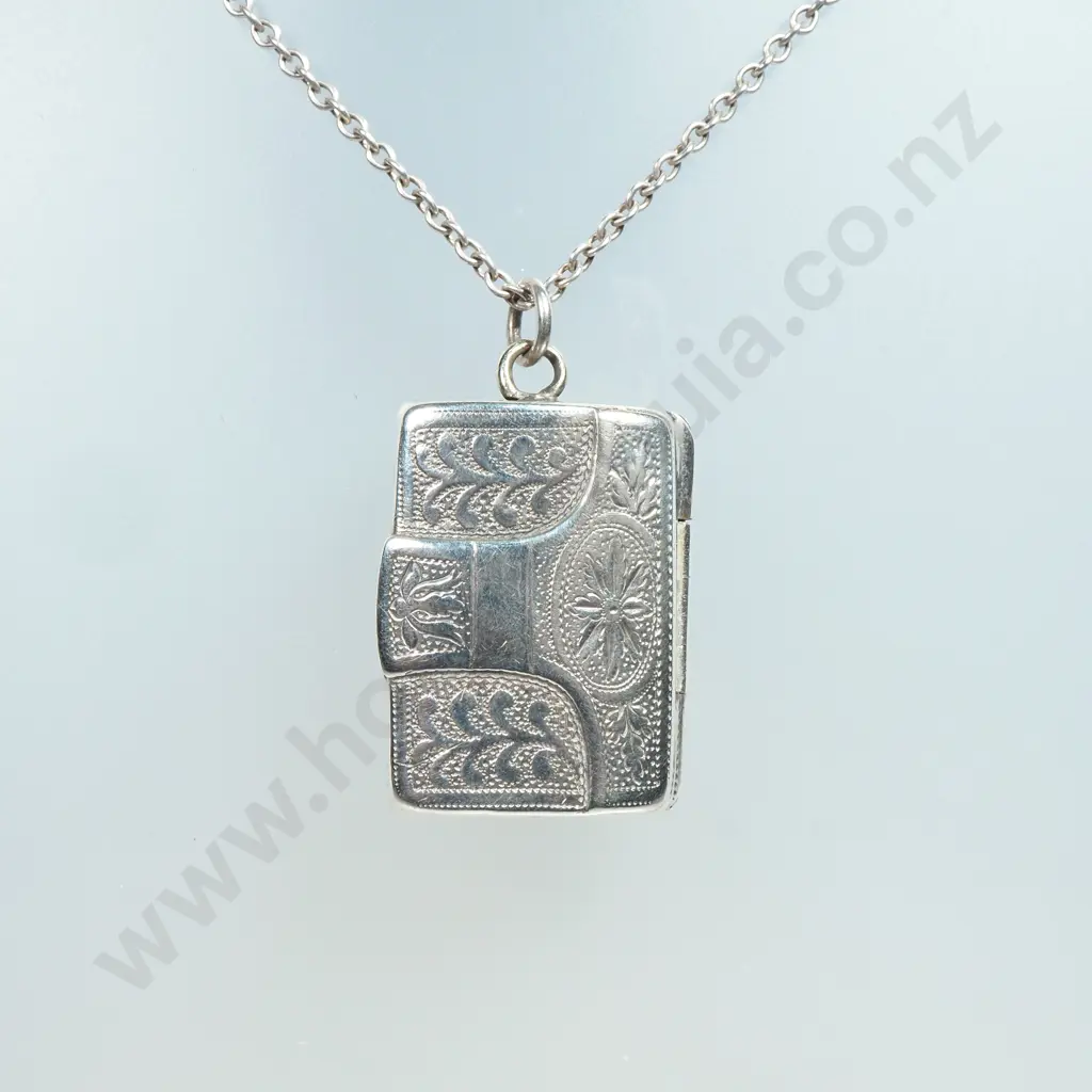 Antique Sterling Silver Vinaigrette Image 1++