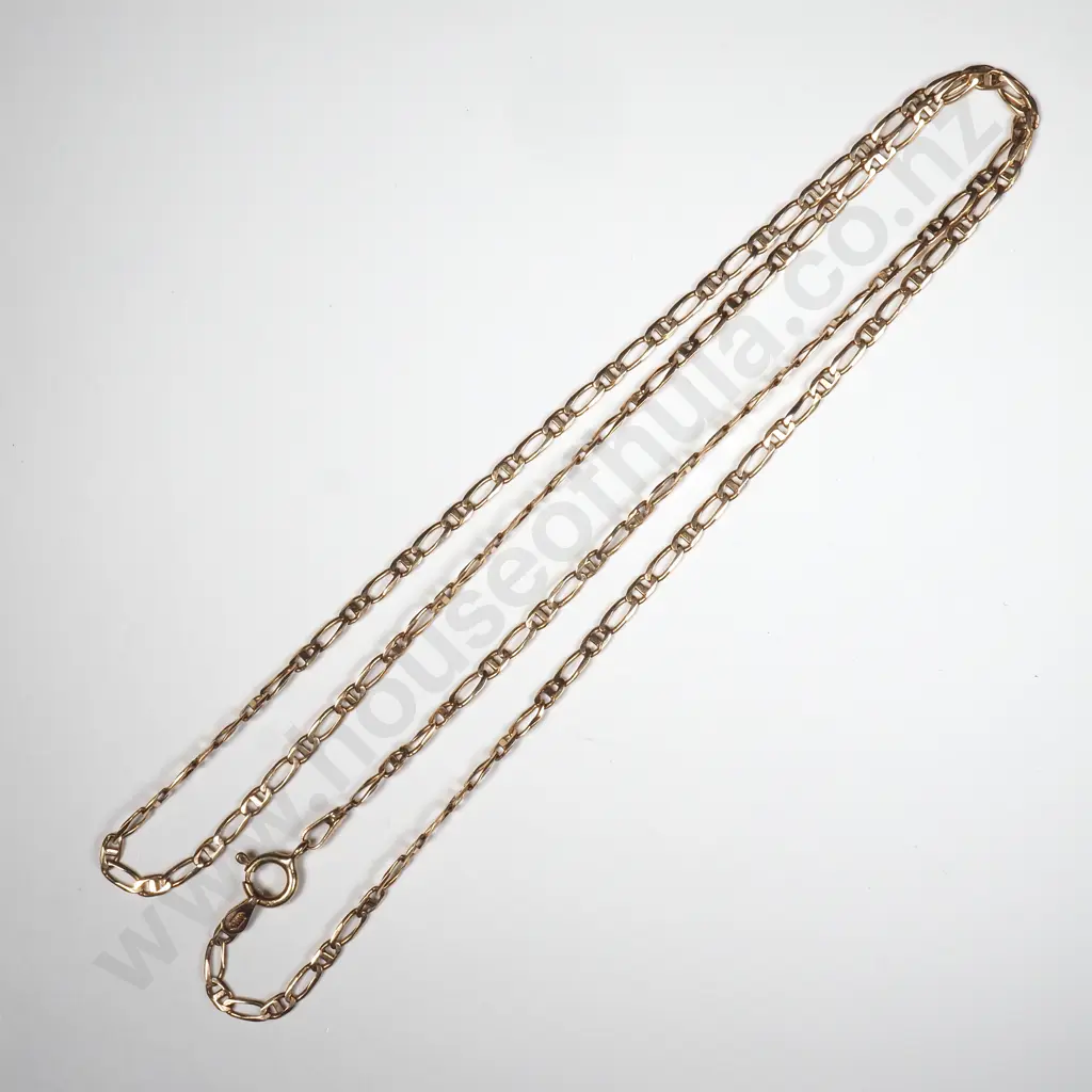 Italian 9ct Gold Necklace Image 1++