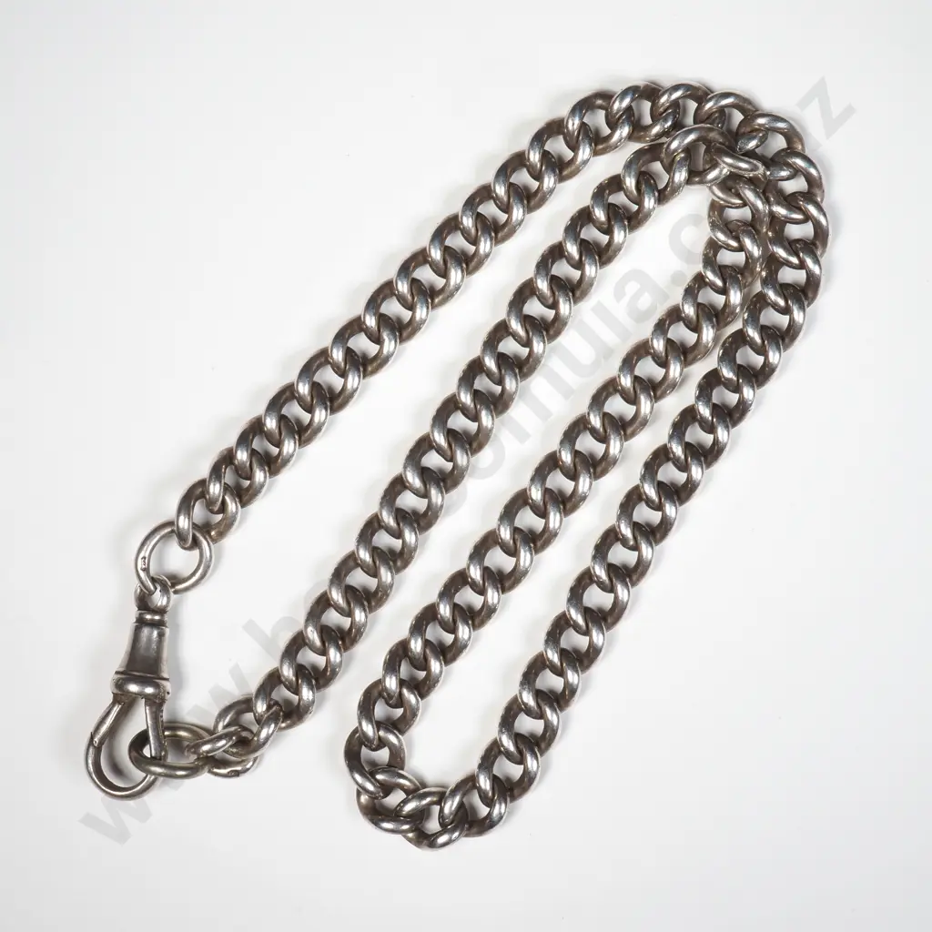 Graduated Sterling Silver Chain Image 1++