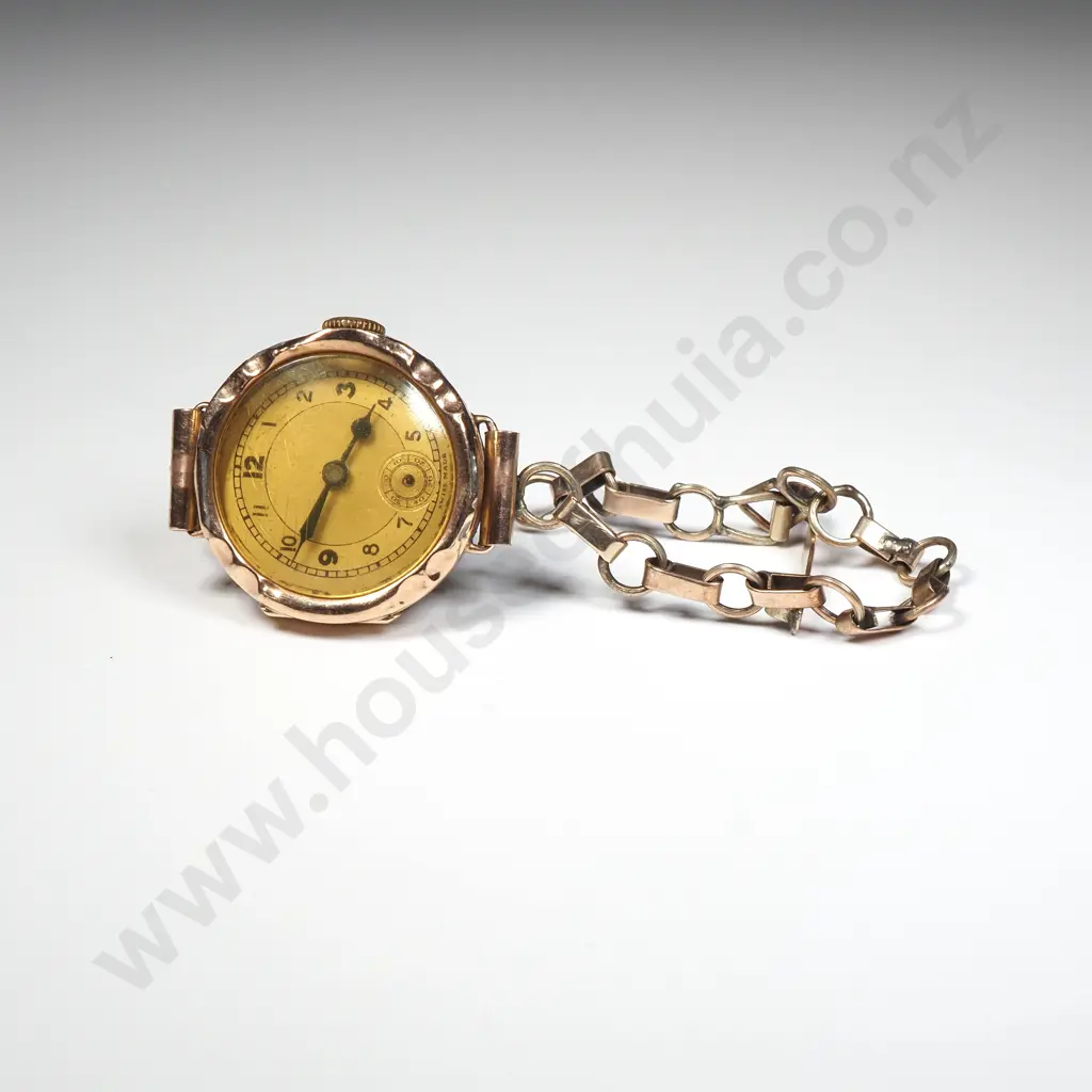 Antique 9ct Gold Ladies Wristwatch A/F Image 1++