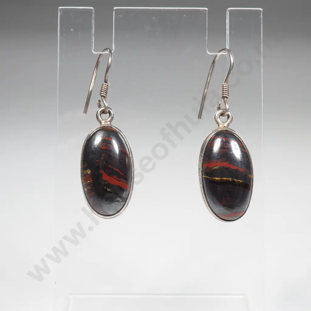 Sterling Silver Drop Earrings Image 1++