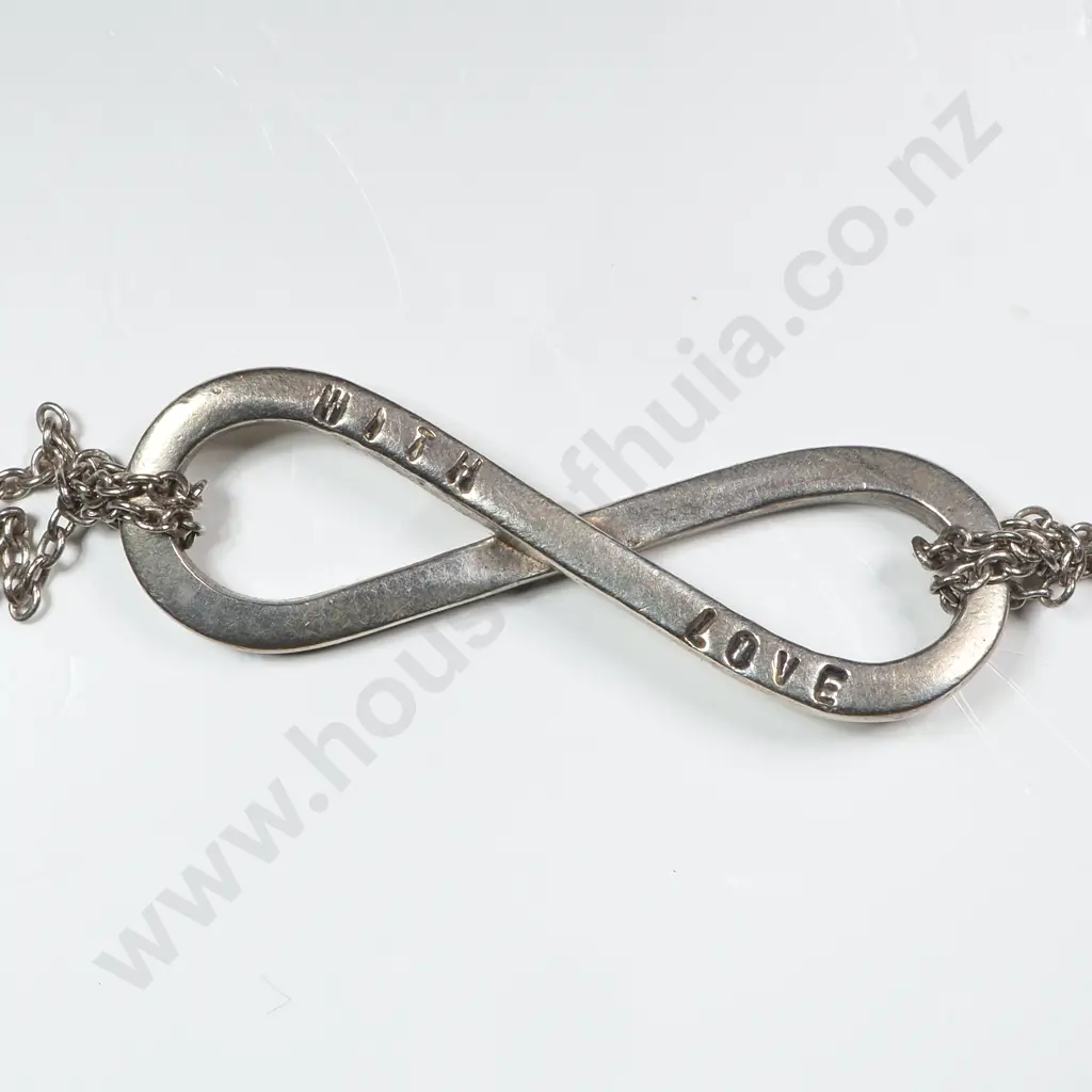 Sterling Silver Infinity Bracelet Image 1++