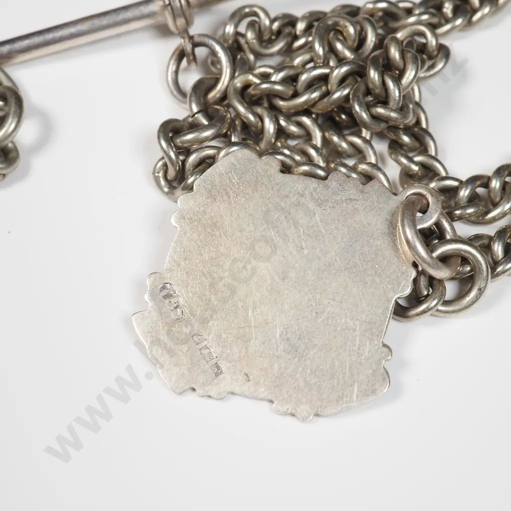 Two Fob Chains w T Bars Image 1++