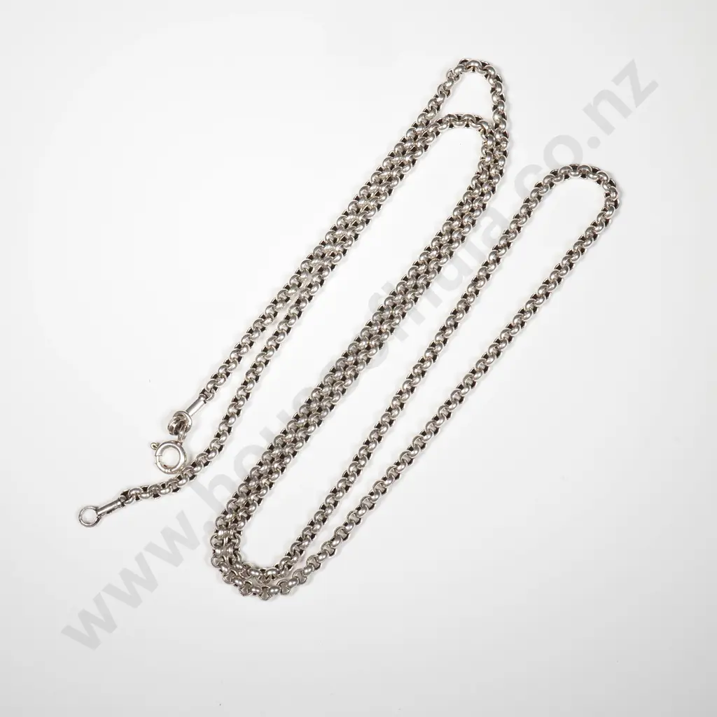 Sterling Silver Belcher Link Chain Image 1++