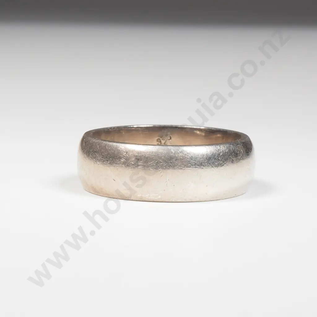 Sterling Silver Wedding Band Image 1++