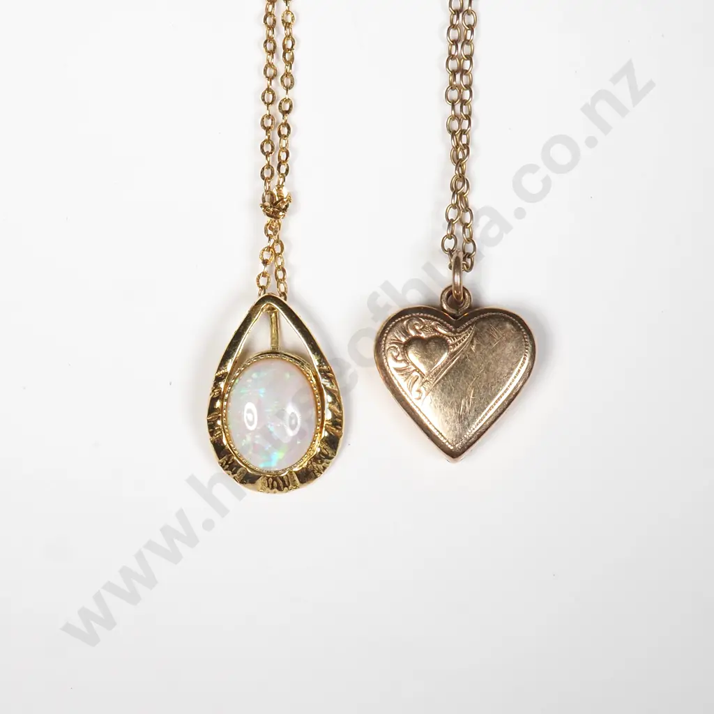 Two Rolled Gold Necklaces Image 1++