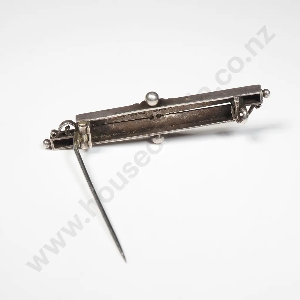 Antique Sterling Silver Brooch Image 1++