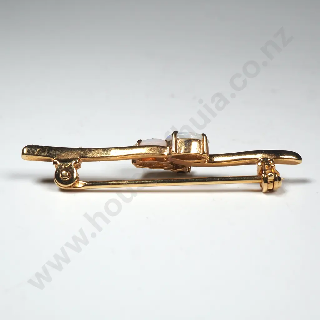 Vintage 9ct Gold Brooch Image 1++